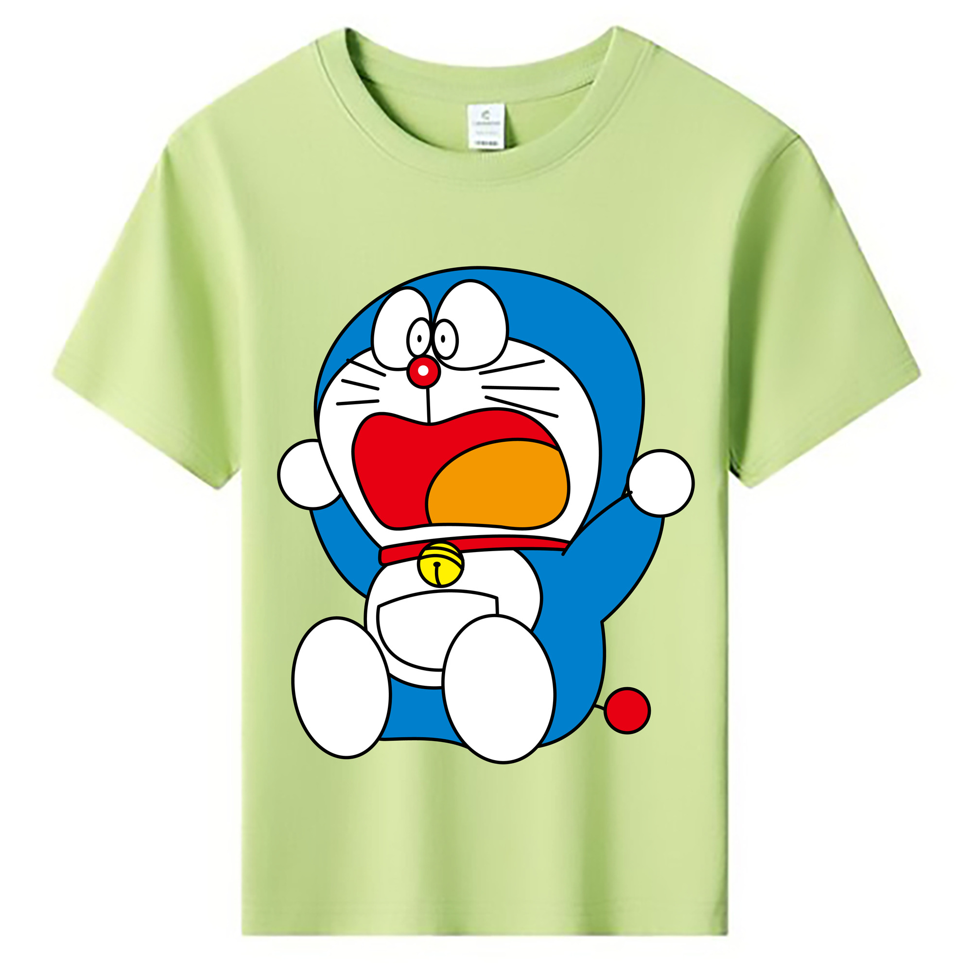 （画像用） ドラえもん Doraemon 綿100％キッズTシャツ（フロントプリント）